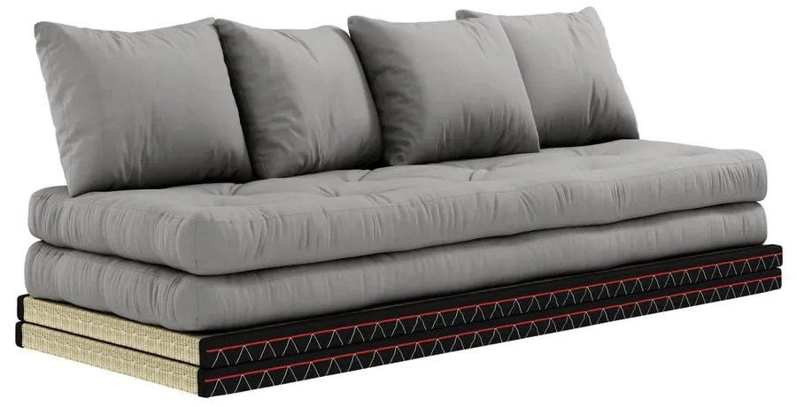 Sofa rozkładana z szarym obiciem Karup Design Chico Grey