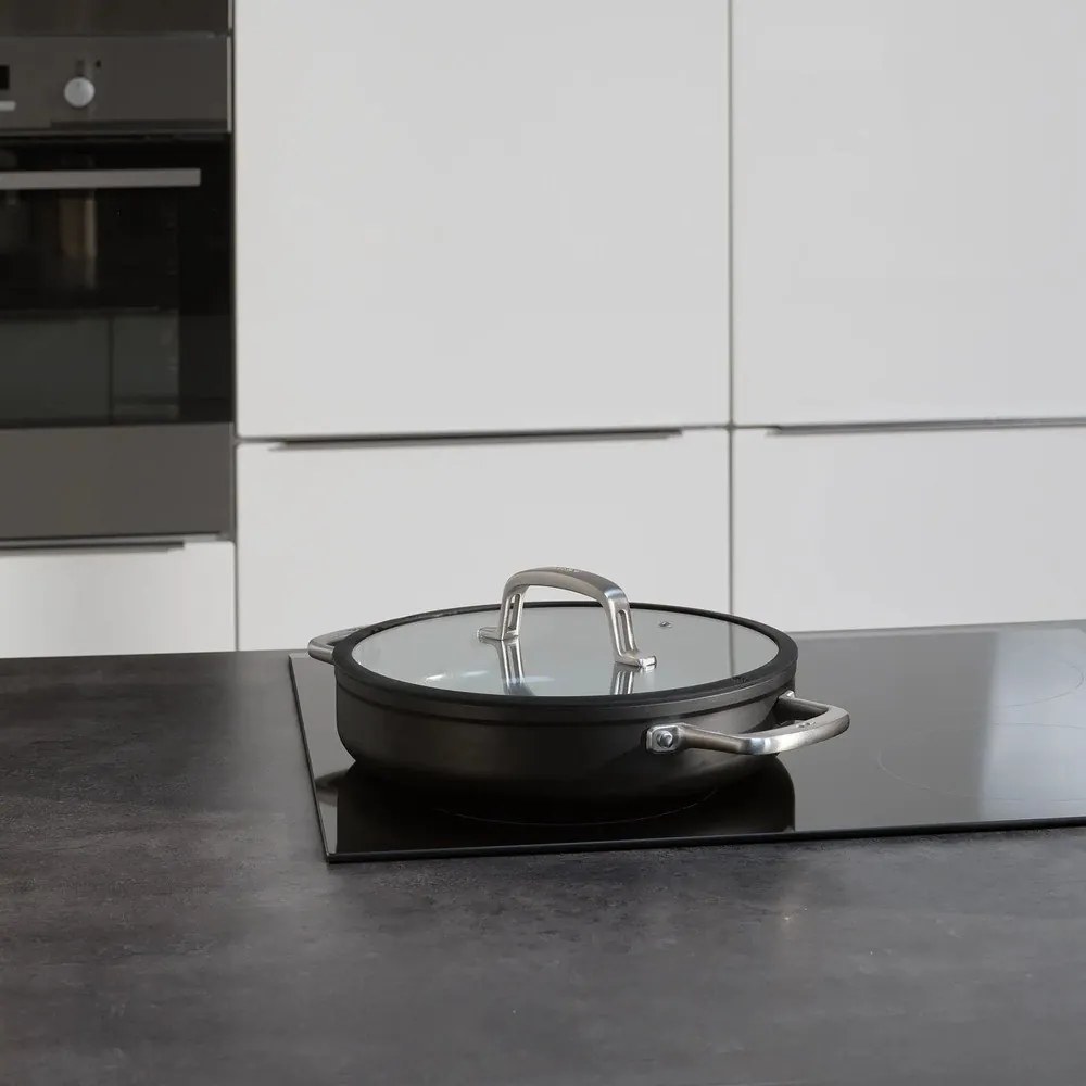Patelnia z pokrywką/z powłoką ceramiczną ø 28 cm tegame Meda 3.0 – FABINI