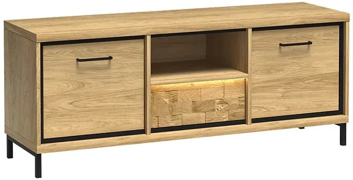 Szafka RTV hikora naturalna R2-C65