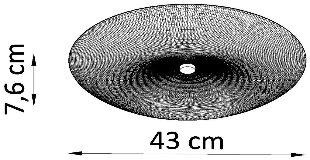 Plafon FUSION 430 biały SOLLUX LIGHTING