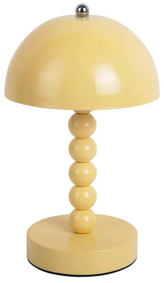 Żółta lampa stołowa LED (wysokość 27,5 cm) Bubbles LED – Leitmotiv