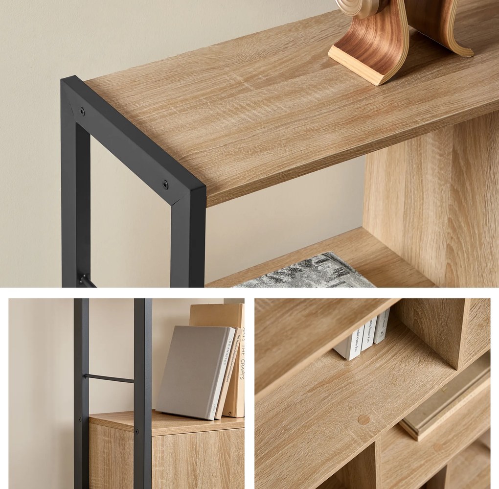 Regał na książki, dokumenty - sonoma - LBC022B11