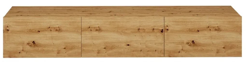 Szafka RTV GABI 160cm dąb artisan wisząca KOCOT MEBLE