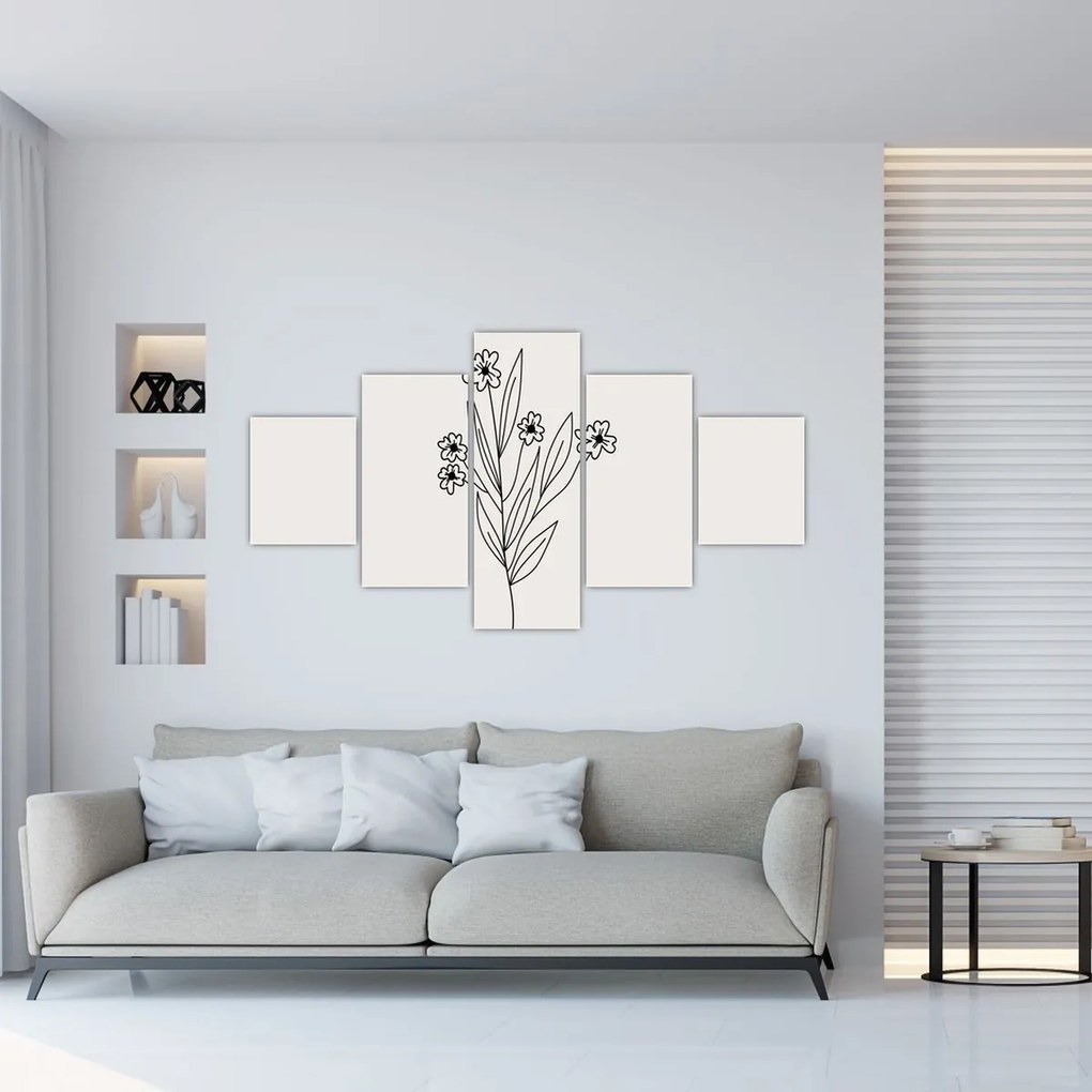 Obraz - Meadow Flower N⁰1 (125x70 cm)