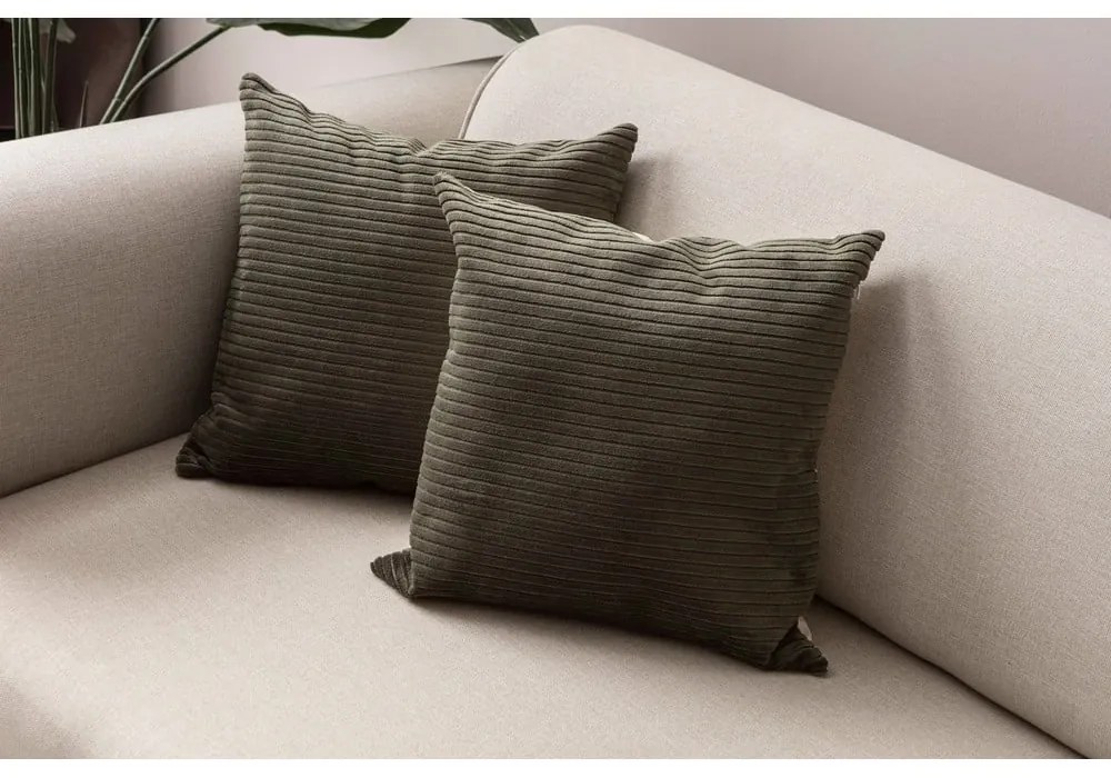 Sztruksowe poszewki na poduszki zestaw 2 szt. 43x43 cm – Mioli Decor