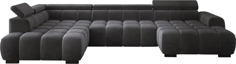 Narożnik BULL XL Lewostronny z elektryczną funkcją regulacji tkanina Salvador 15 WERSAL