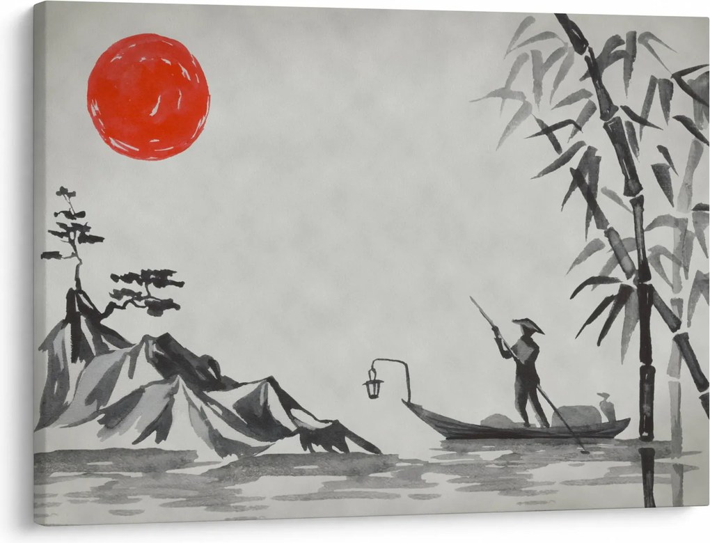 Obraz - Góra Fuji (70x50 cm)