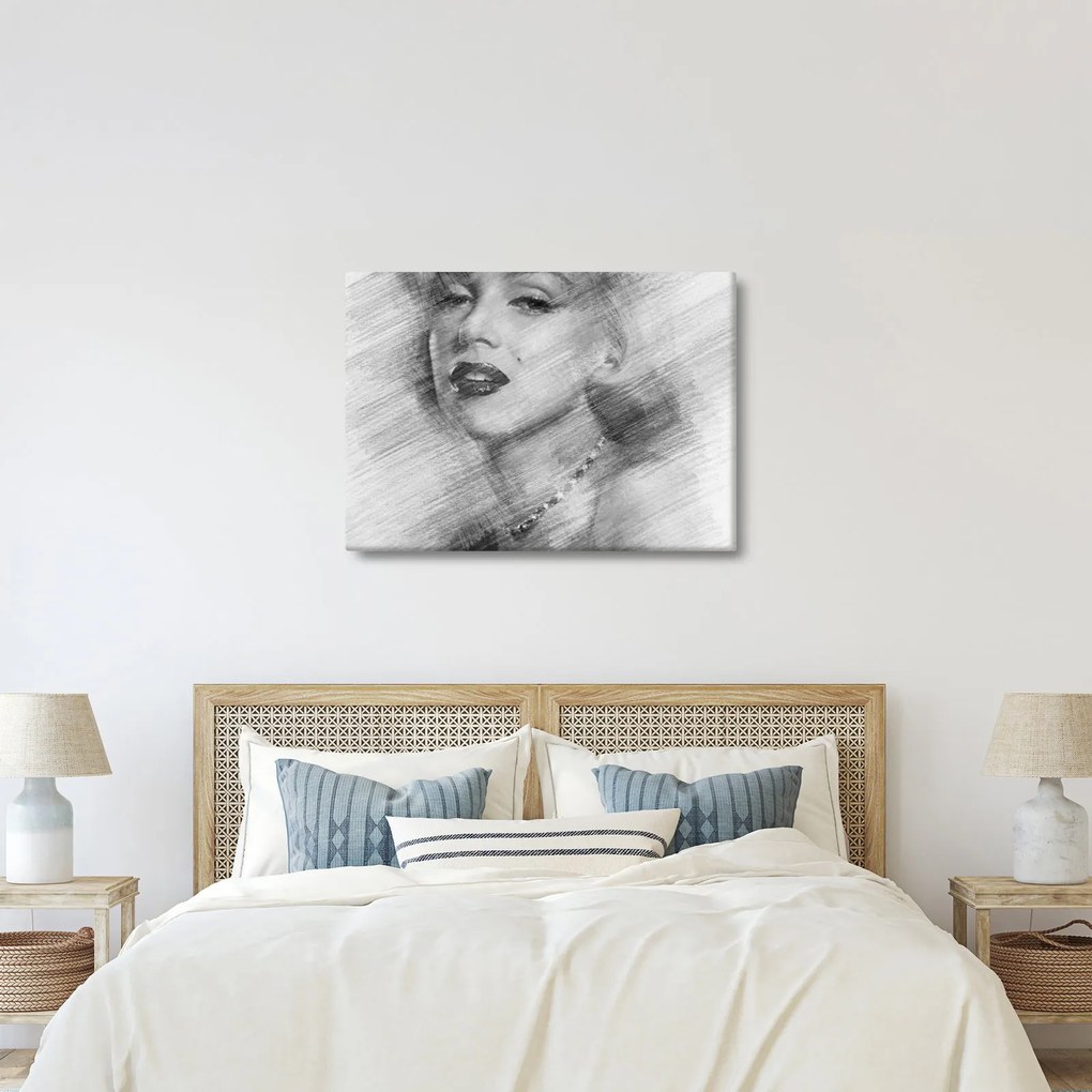Obraz - Portret Marilyn Monroe (70x50 cm)