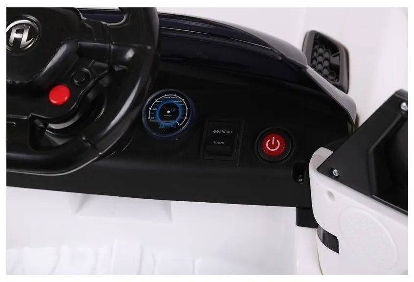 Auto na akumulator hl1638 biały