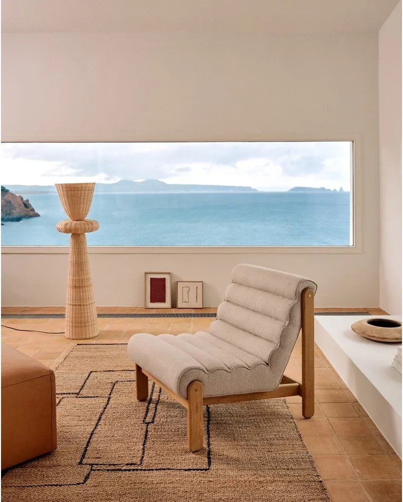 Beżowy fotel Magira – Kave Home