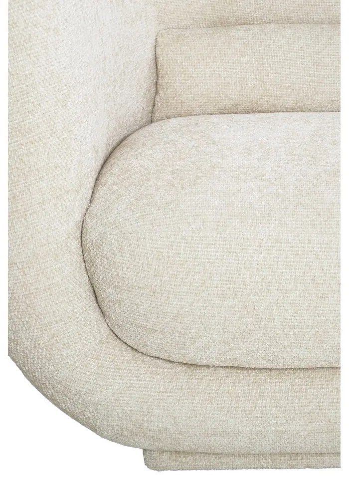 Kremowa sofa 237 cm Kialy – Light &amp; Living