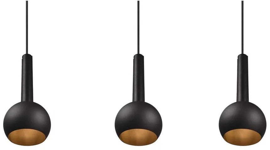 Czarna lampa wisząca Ciliana – CINQUE