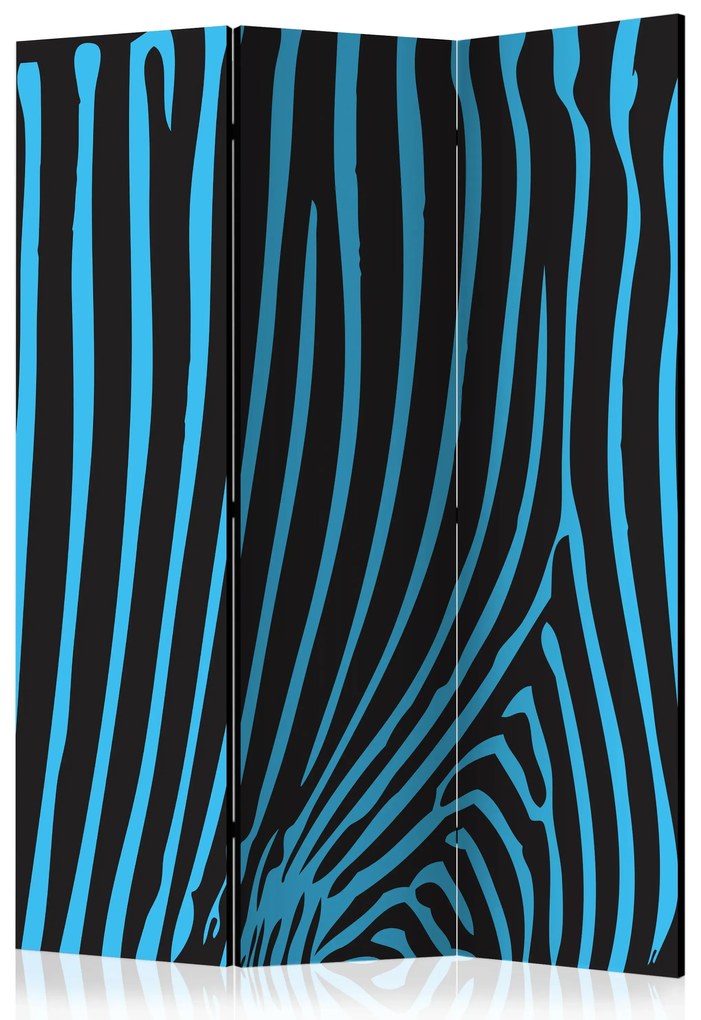 Parawan akustyczny Tła i desenie 135x172 cm 3-częściowy niebieski ARTGEIST B