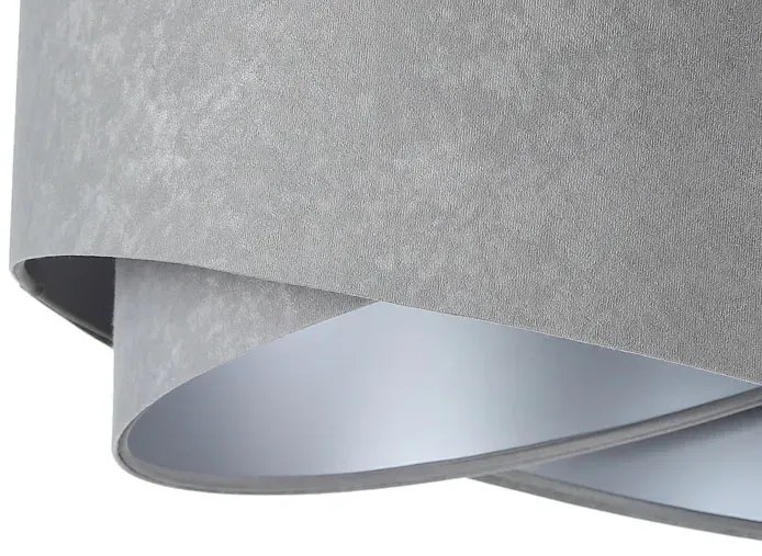 Szaro-srebrna lampa wisząca asymetryczna - EX974 K5-N27