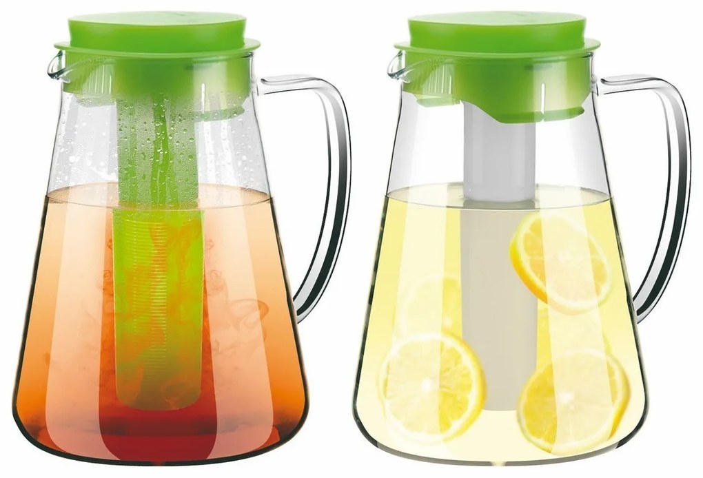 Tescoma Dzban z funkcją zaparzania i chłodzeniaTeo 2,5 l, czerwony