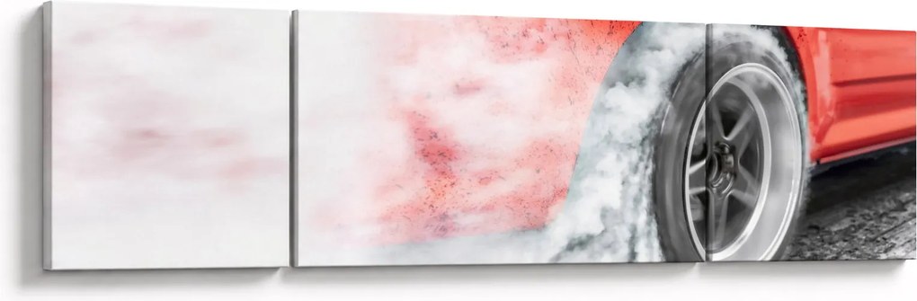 Obraz - Samochód wyścigowy (170x50 cm)