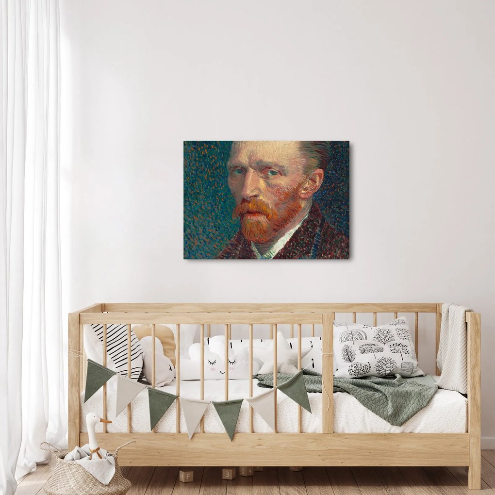 Obraz - Vincent van Gogh, Self-Portrait, reprodukcje (70x50 cm)