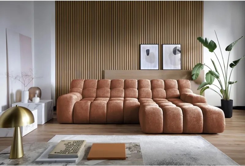 Narożnik CAMPILE L Prawostronny tkanina Eden 10 WERSAL