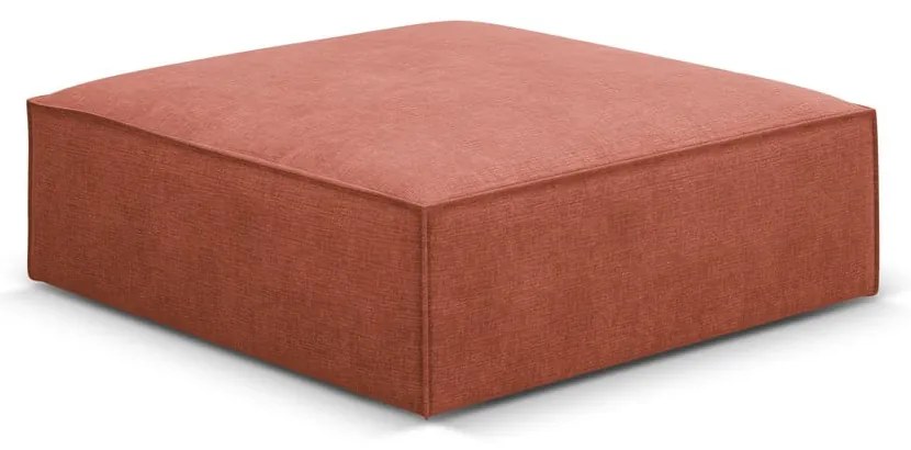 Czerwony podnóżek Vanda – Mazzini Sofas