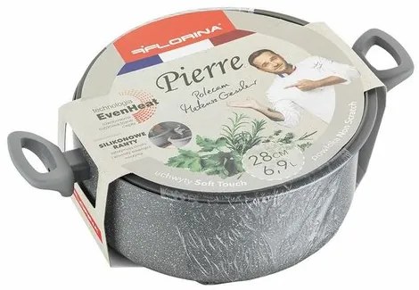 Florina Aluminiowy garnek z pokrywką autorstwaMateusza Gesslera, 28 cm, 6,9 l