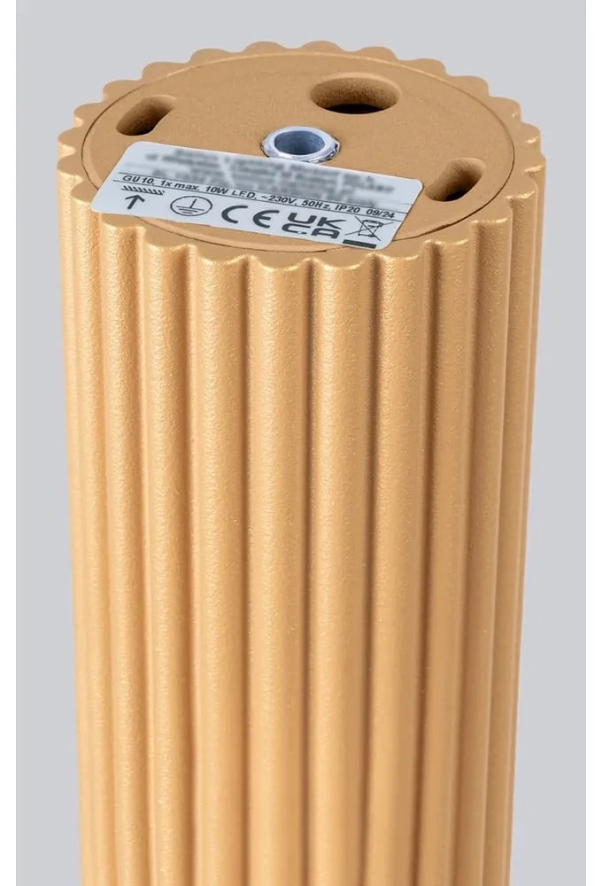 Lampa punktowa w kolorze złota Gleam – Sollux