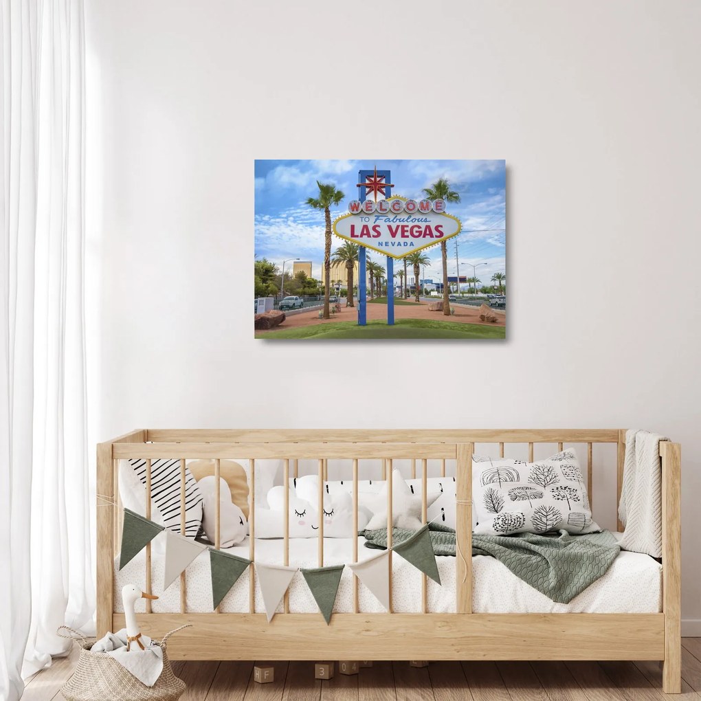 Obraz na szkle - Las Vegas (70x50 cm)