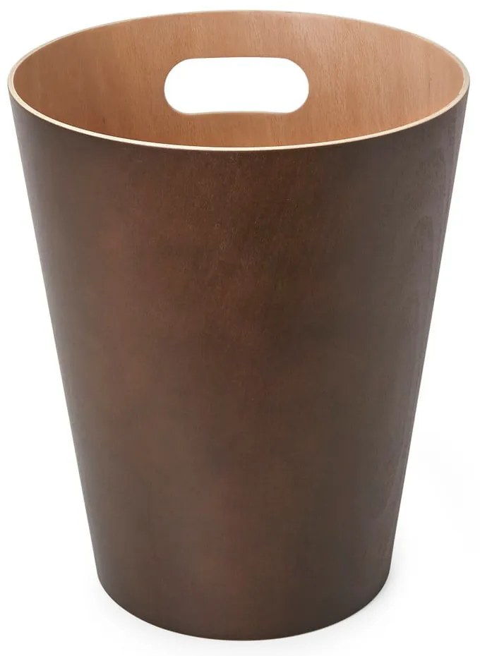 Drewniany kosz na śmieci 7,5 l Woodrow – Umbra