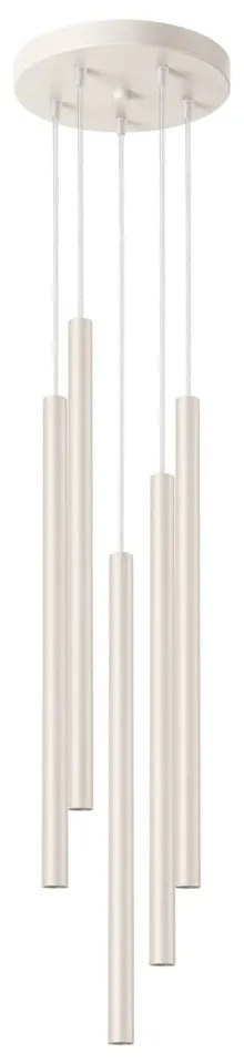 Kremowa lampa wisząca ø 25 cm Fideus – Nice Lamps