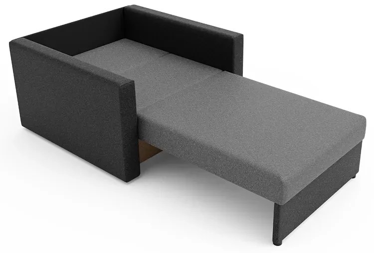 Sofa amerykanka szary + grafit A7-S85