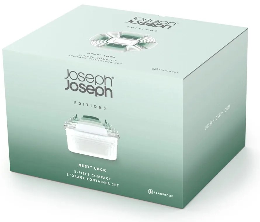 Pojemniki na żywność 5 szt. Nest Lock – Joseph Joseph