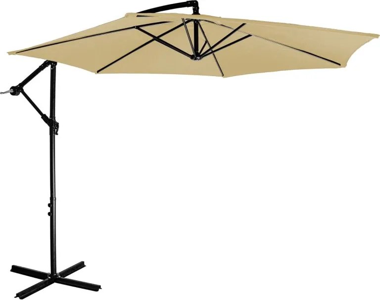 STILISTA Parasol z pokrowcem Ø 3 m, beżowy