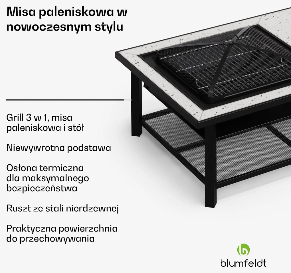 Blumfeldt Merano Avanzato L, misa paleniskowa 3 w 1