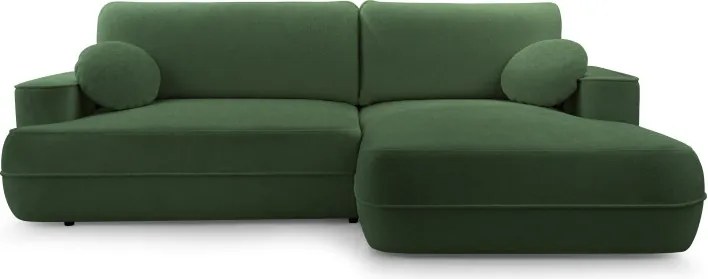 Narożnik FUEGO wolnostojący układ L strona Prawa z funkcją spania w tkaninie Bubble 12