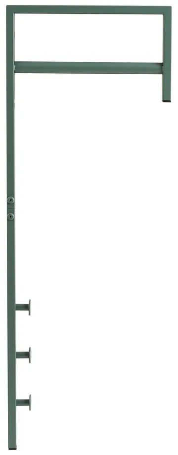 Miętowy metalowy wieszak ścienny 3 cm Trento – House Nordic