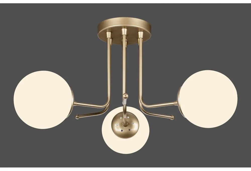 Lampa sufitowa w kolorze złota Squid Lighting Star, wys. 34 cm