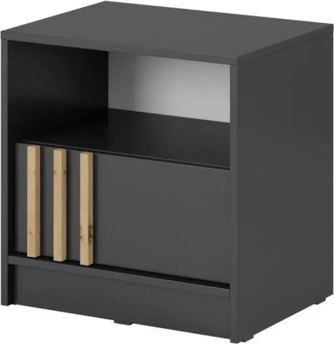 Szafka nocna stolik lamele Sophie szuflada 51cm