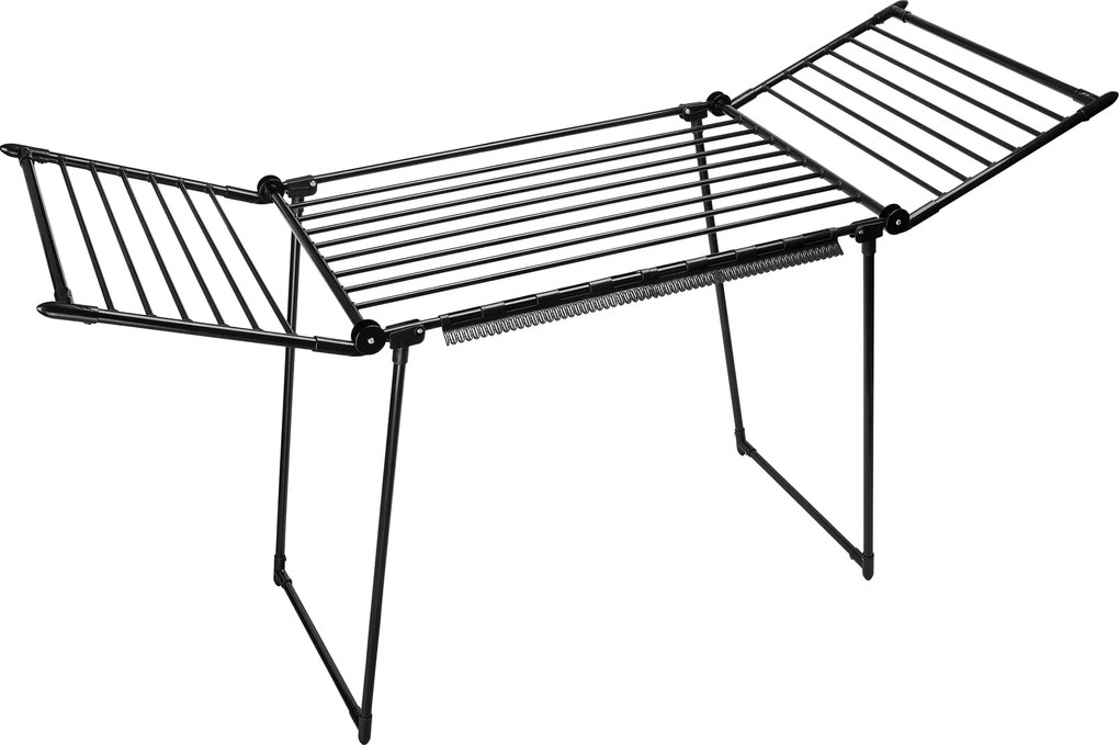 Czarna stojąca suszarka na pranie M8-S54