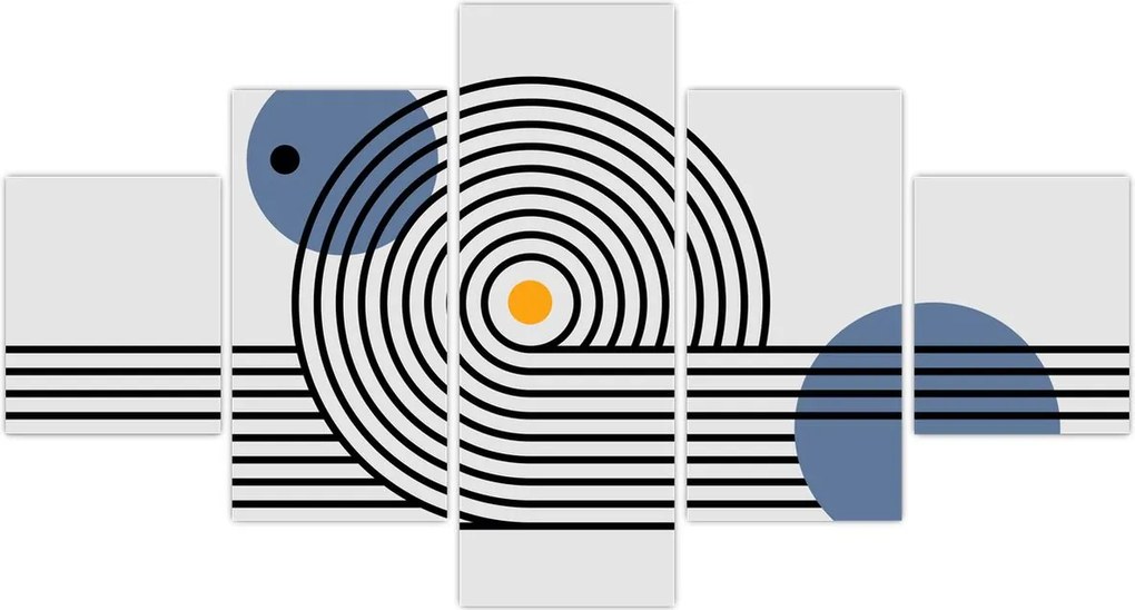 Obraz - Minimalistyczna abstrakcja N⁰1 (125x70 cm)