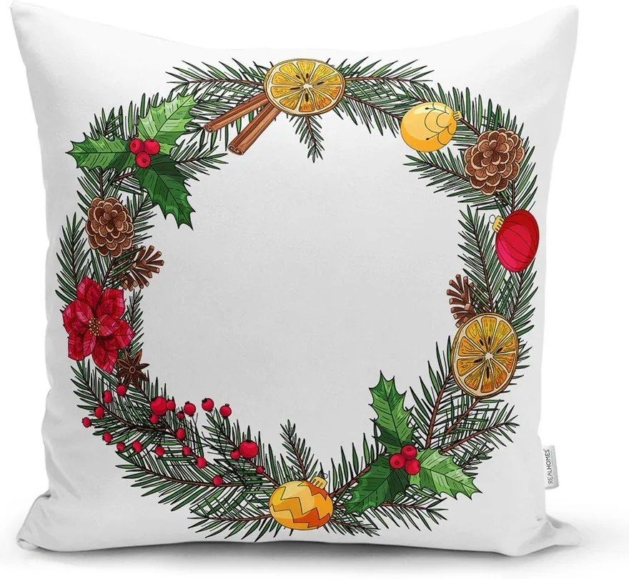Poszewka na poduszkę ze świątecznym motywem 43x43 cm – Mila Home