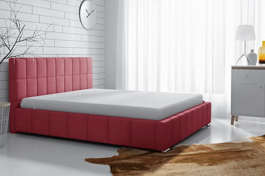 Łóżko tapicerowane Acent 3X 160x200 - 44 kolory