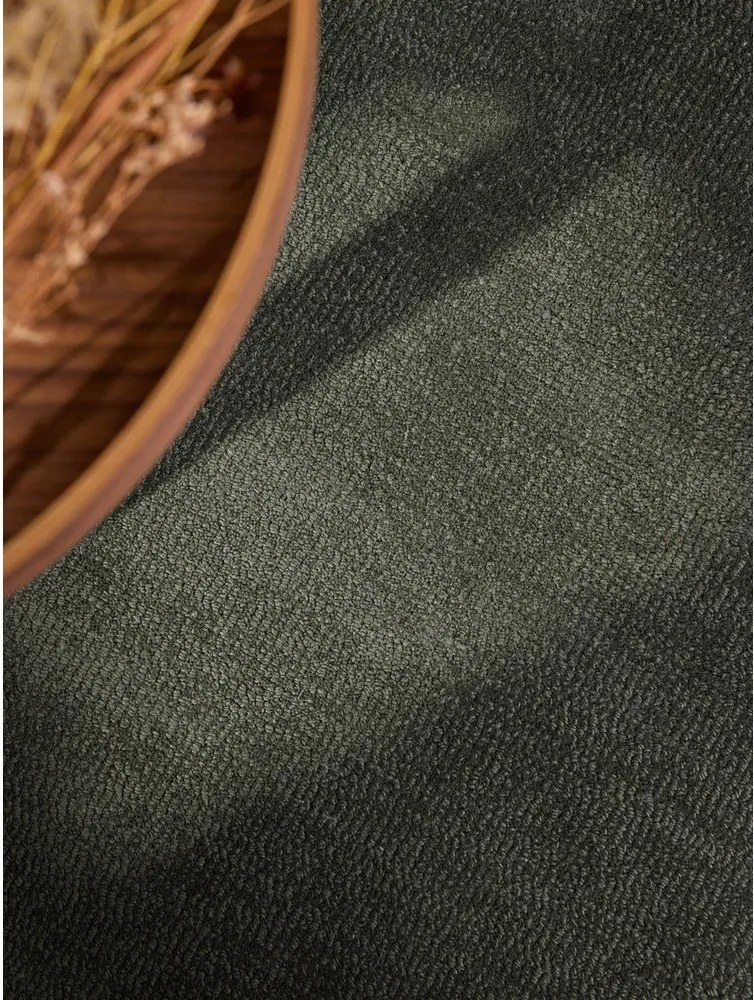 Ciemnozielony dywan z mieszanki wełny tkany ręcznie 125x200 cm Kari Organic – Villeroy&amp;Boch