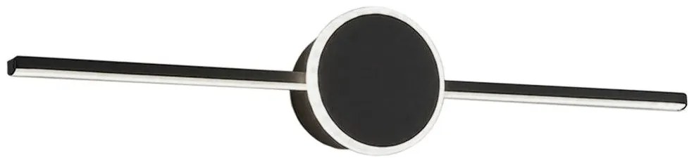 KINKIET ŁAZIENKOWY LED ROUND BLACK 60CM APP849-1W