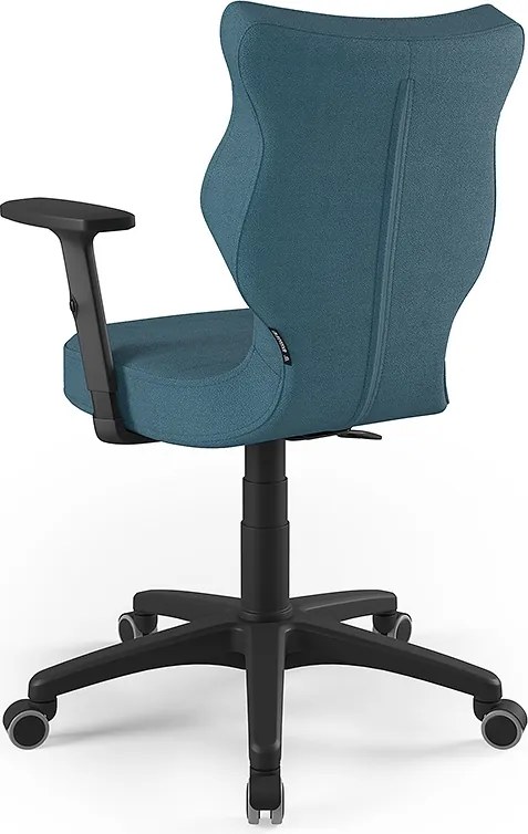 Ergonomiczne krzesło dla nauczycieli Uni rozmiar 6-7 podstawa czarna