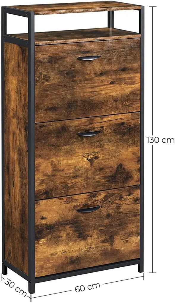 Industrialna Szafka Na Buty Do Przedpokoju L7-W71