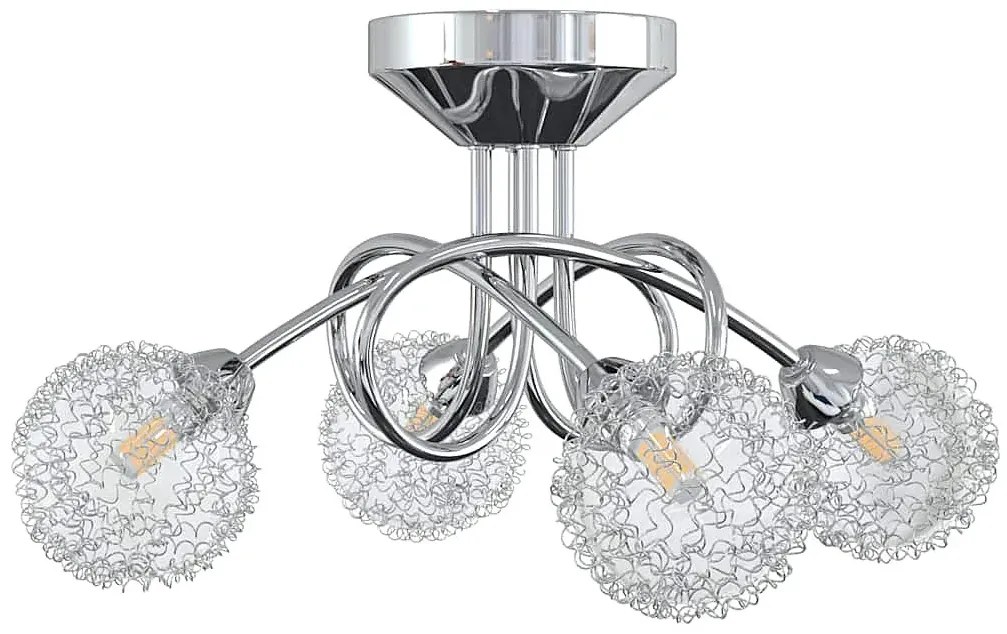 Lampa sufitowa z drucianymi kloszami F013-Cirelo