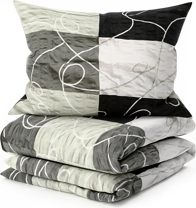 PrzytulneMieszkanie.pl PrzytulneMieszkanie.pl Pościel z kory KASPARO BLEND szara hotelowa kieszeń Rozmiar pościeli: 70 x 90 cm | 140 x 200 cm