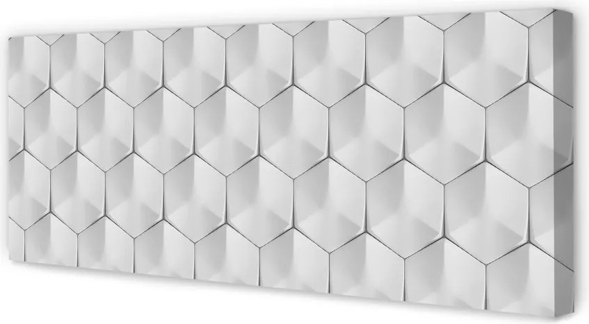 Obraz na płótnie Sześciokąty w 3D