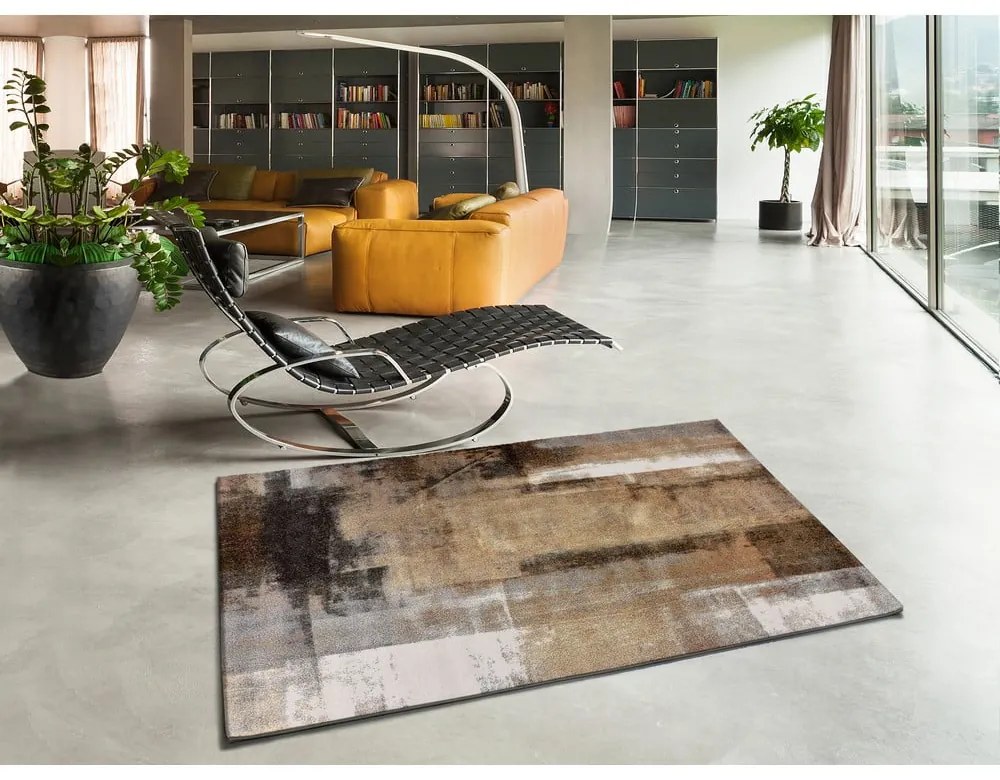 Brązowy dywan 160x230 cm Fusion – Universal