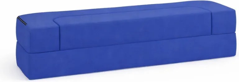 Kanapa dziecięca piankowa rozkładana SOFTY, niebieska