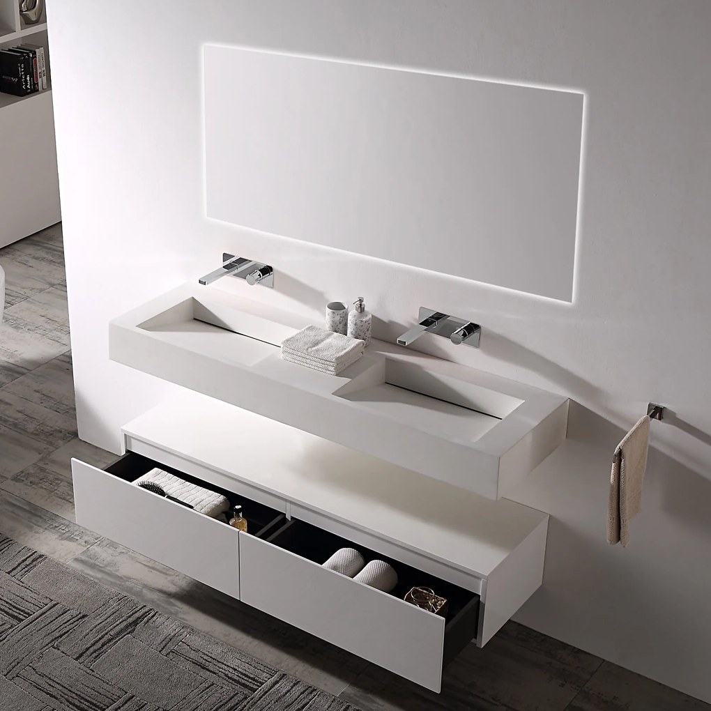 Szafka dolna TLB 150150 x 43 x 28 cm - do umywalek nablatowych